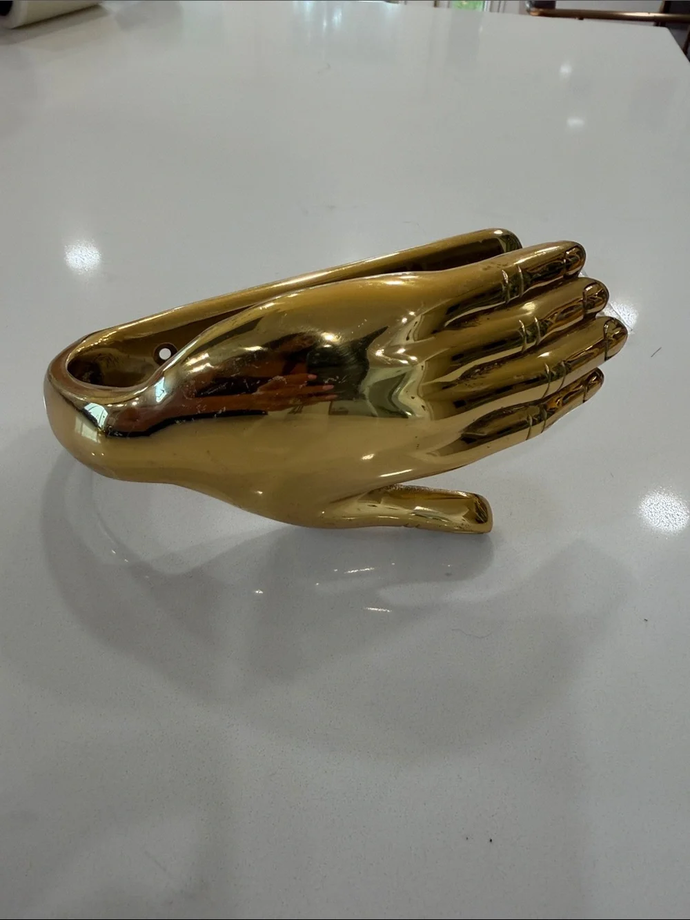 Anthropologie Gold Handheld Tieback